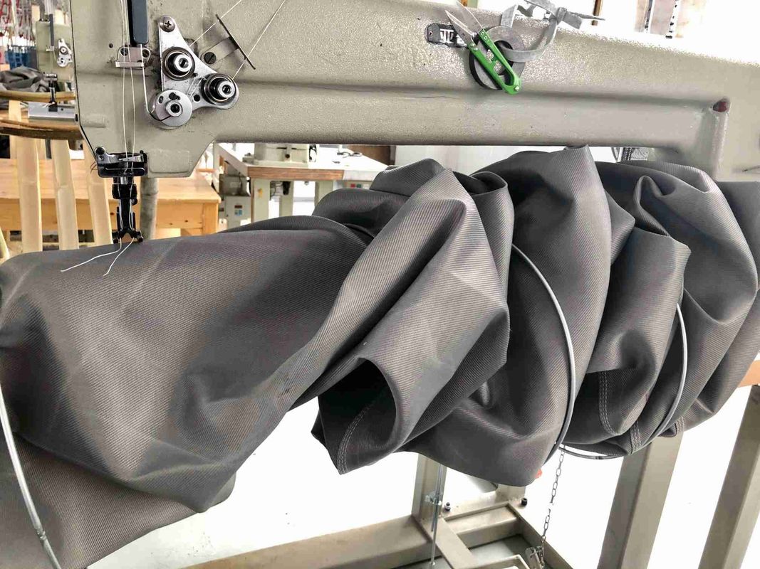 산업용 먼지 제거를 위한 고온 저항성, 내식성 및 치수 안정성을 갖춘 FMS 유리 섬유 필터 백