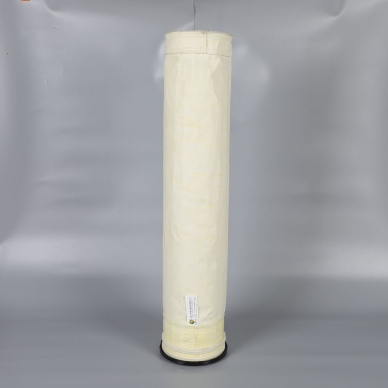 PTFE 코팅 AC500PTFE 필터 봉지 500 GSM 바늘 필트 260°C 연속 온도 산업용 용품