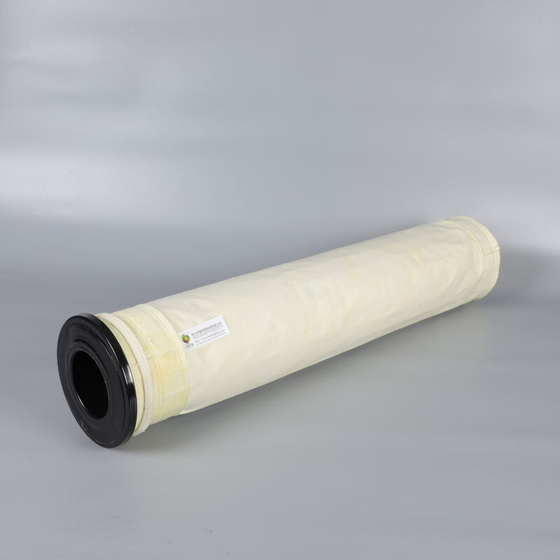 PTFE 코팅 AC500PTFE 필터 봉지 500 GSM 바늘 필트 260°C 연속 온도 산업용 용품